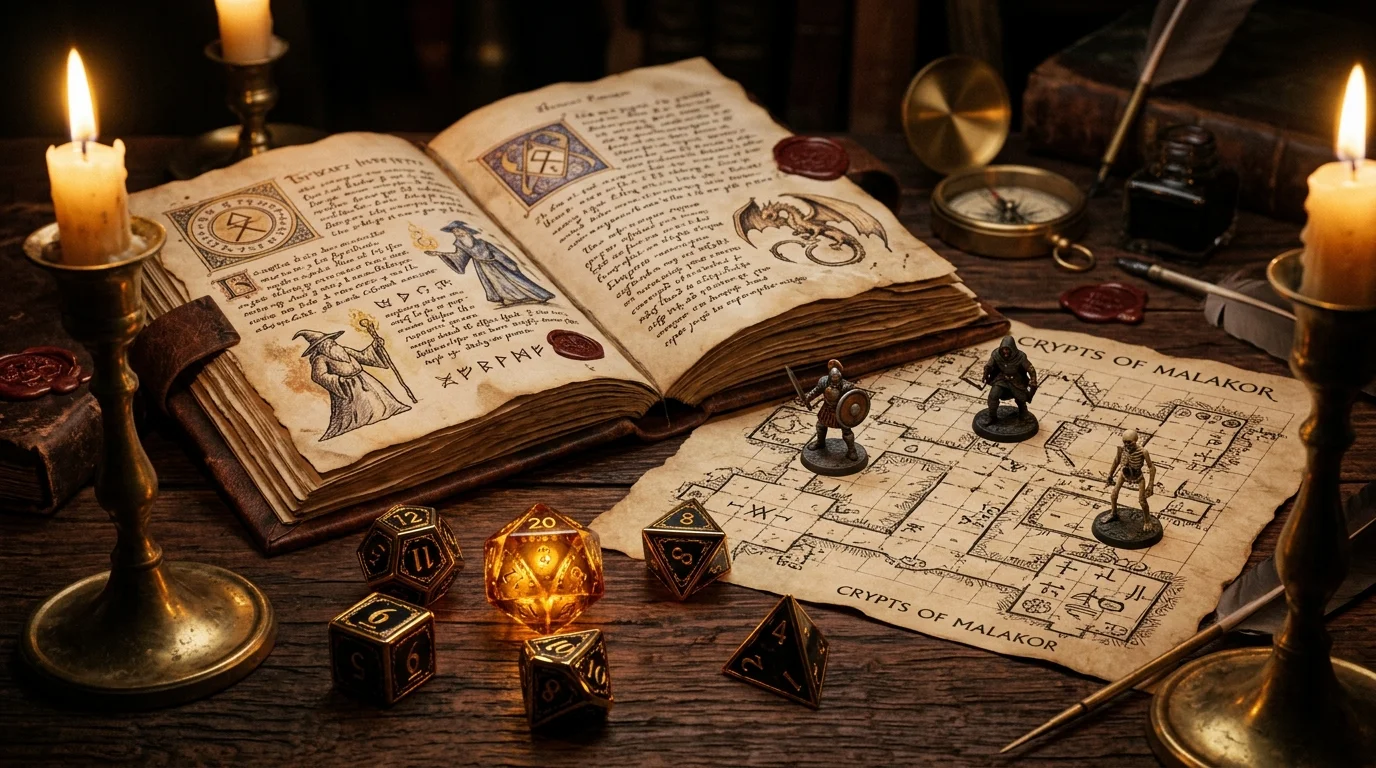 Modular Tabletop RPG Gaming Table Toppers